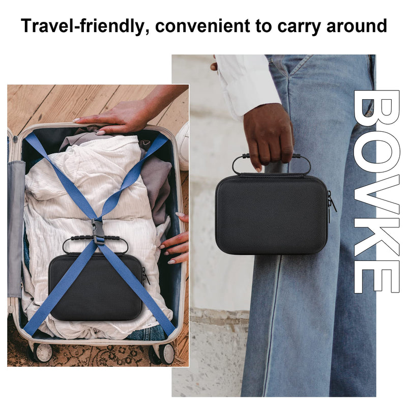 BOVKE Carrying Case for iHealth KN-550BT Track Smart Blood Pressure Monitor, iHealth Bluetooth Blood Pressure Machine Case, Black - BeesActive Australia