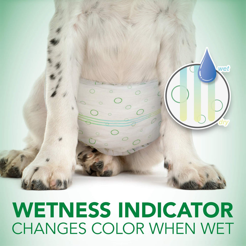 Vet’S Best Comfort Fit Disposable Male Dog Diapers | Absorbent Male Wraps with Leak Proof Fit | Small, 30Count - BeesActive Australia