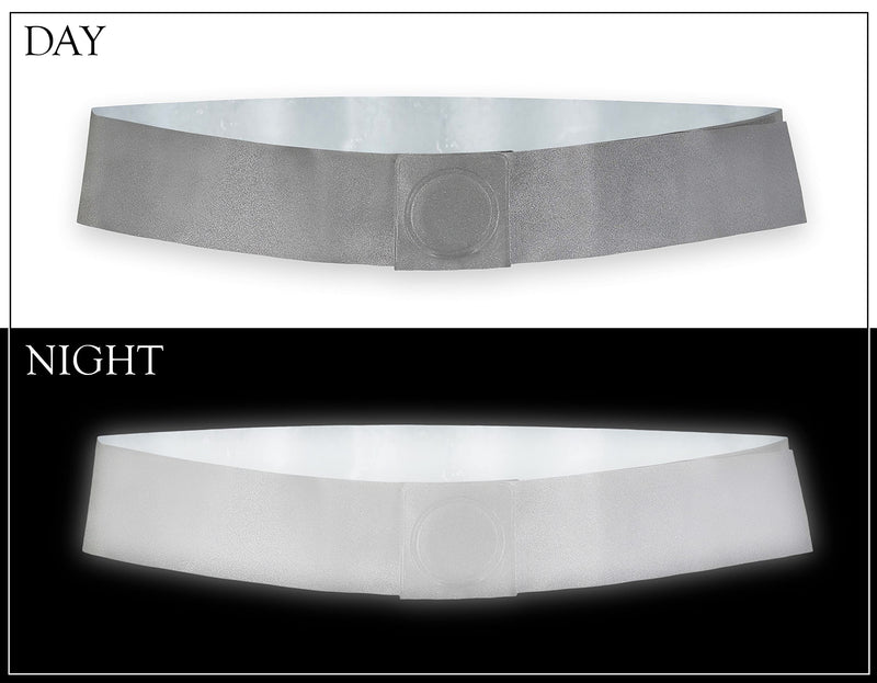 Athle Sport Reflective Belt with Magnetic Closure - High Visibility Magnetic Belt - One Size Fits All - Reflective Running Gear - BeesActive Australia