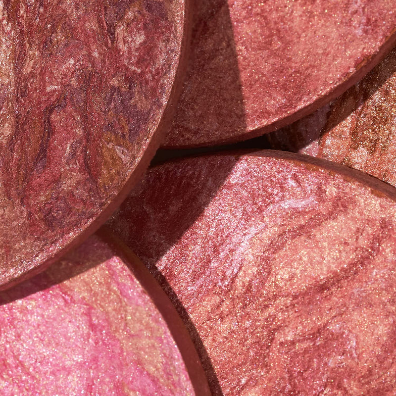 LAURA GELLER NEW YORK Baked Blush-n-Brighten Marbleized Blush- Apricot Berry Creamy Lightweight Satin Finish 07 Apricot Berry - BeesActive Australia