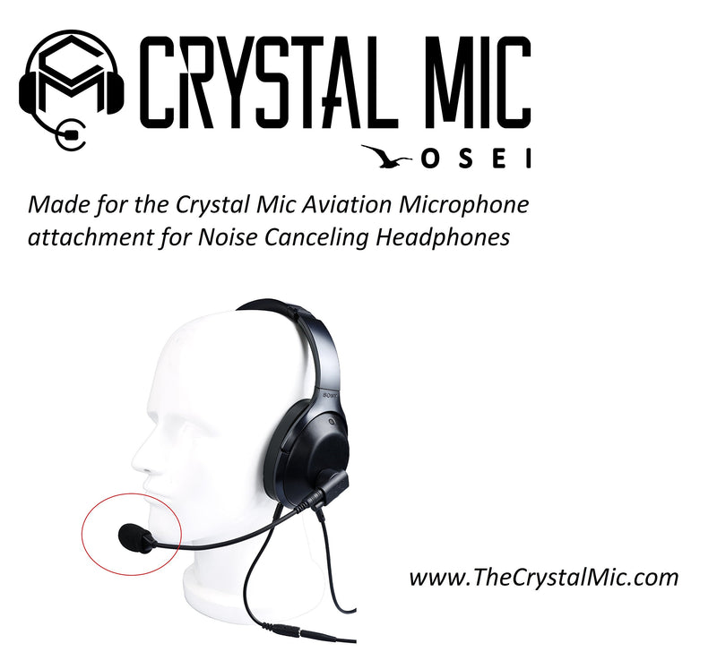 [AUSTRALIA] - Replacement Aviation Microphone windscreens for Bose, Lightspeed, David Clark, Crystal Mic (Two (2) Pack Standard Model) Two (2) Pack Standard Model 