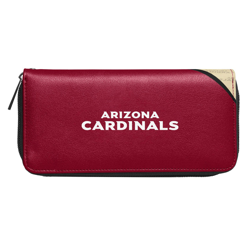 NFL Curve Zip Organizer Wallet Arizona Cardinals - BeesActive Australia