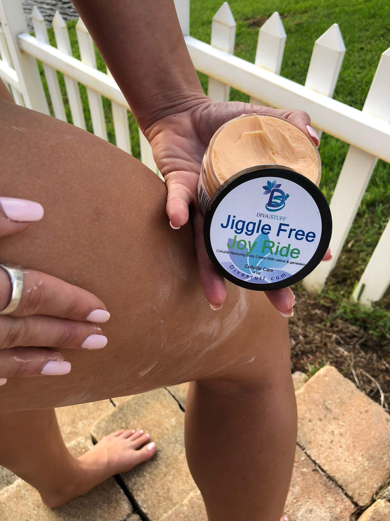 Jiggle Free Joy Ride, Cellulite Cream With 4% Retinol and Genestein, Diva Stuff - BeesActive Australia