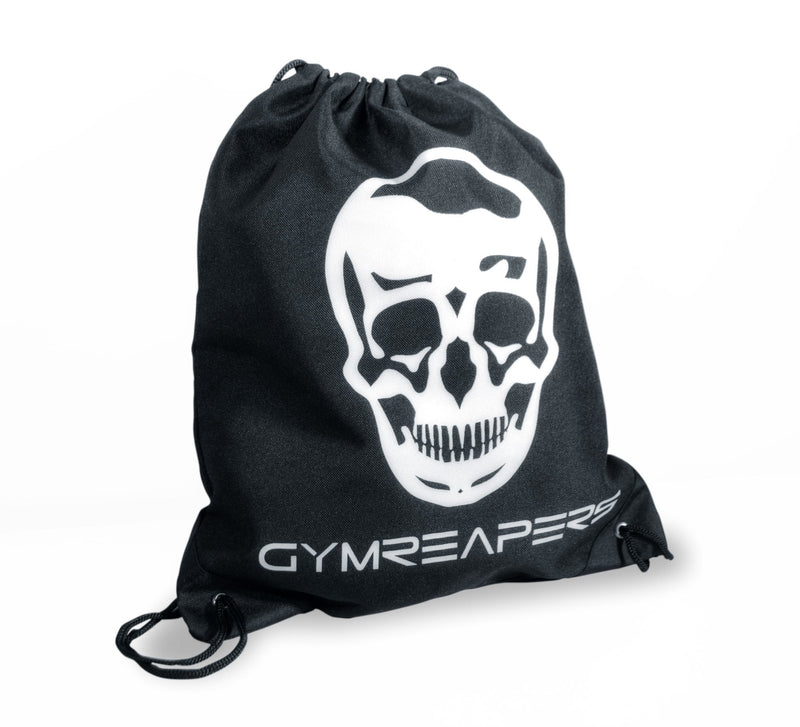 Knee Sleeves (1 Pair) With Gym Bag - IPF Approved - Knee Sleeve & Compression Brace for Squats, Fitness, Weightlifting, and Powerlifting - Gymreapers 7MM Sleeve Pair - For Men & Women - 1 Year Warranty (Large) Black/White Large - BeesActive Australia