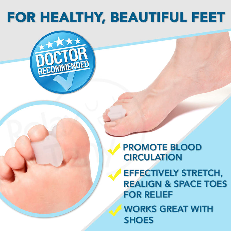 Relax Tony Toe Separators, 8 pieces - BeesActive Australia