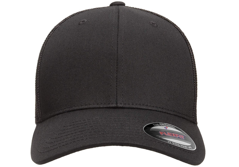 Flexfit 6511 Trucker Cap One Size Black - BeesActive Australia