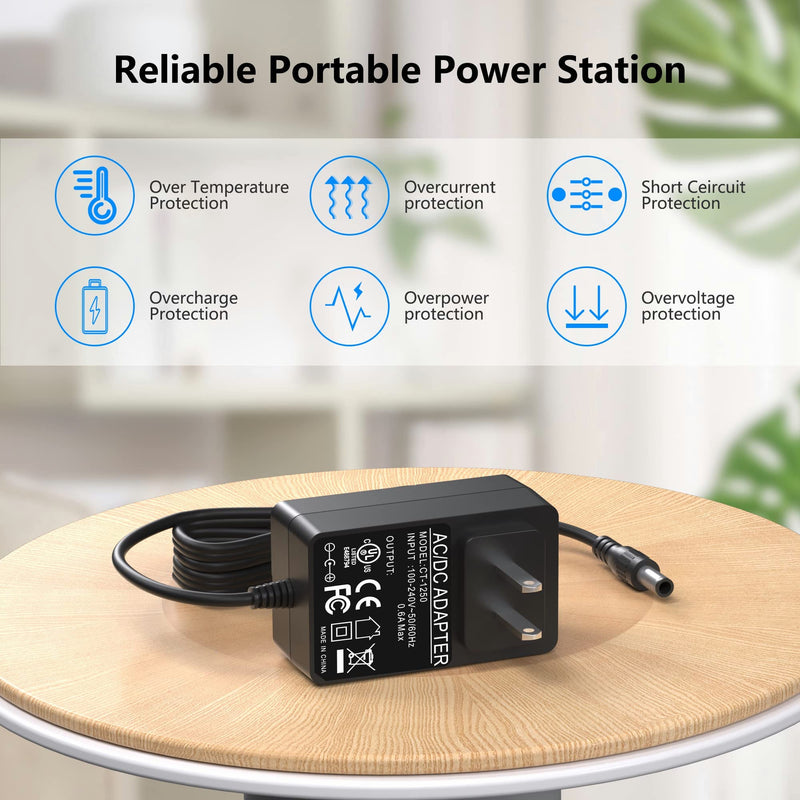 VHBW for Petsafe ScoopFree Litter Box Power Cord 10Ft PetSafe Automatic Self-Cleaning RFA-516 PAL00-14243, PAL00-15342, PAL00-14242 Power Adapter - BeesActive Australia