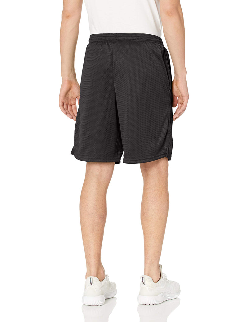 [AUSTRALIA] - Champion Men's Long Mesh Short with Pockets Large Black 