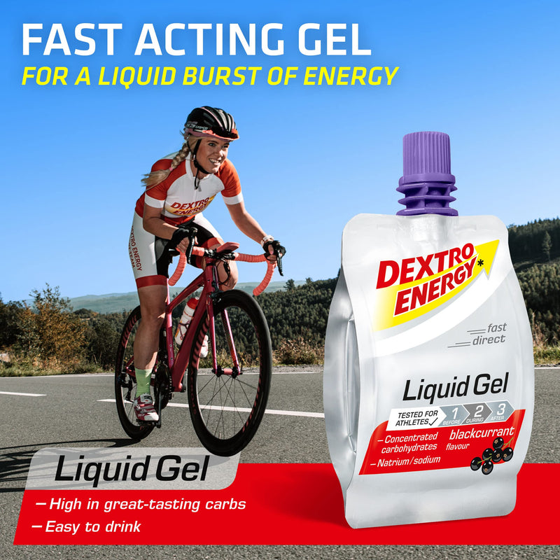 Dextro Energy Gel 6 Pack Blackcurrant - BeesActive Australia