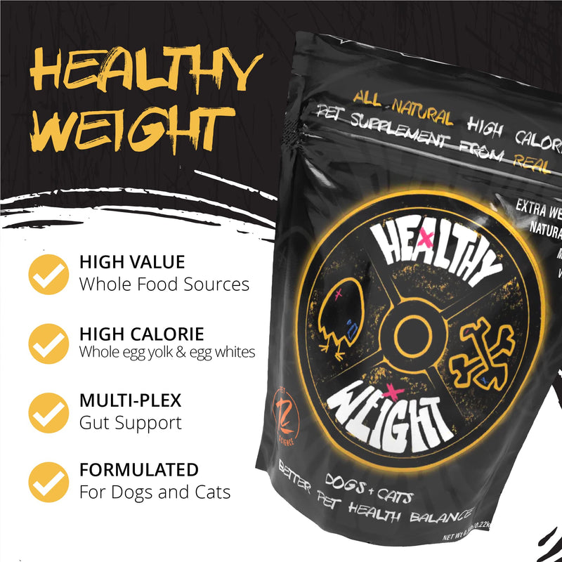 Rogue Pet Science Healthy Weight, Natural Weight Gainer for Dogs, Food Topper 0.5 LB - BeesActive Australia