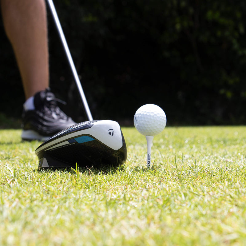 Golf Nut 'Blame it On The Tees' Tee Pack | 100 2-3/4 Inch Tees with Bonus Poker Chip Ball Marker - BeesActive Australia