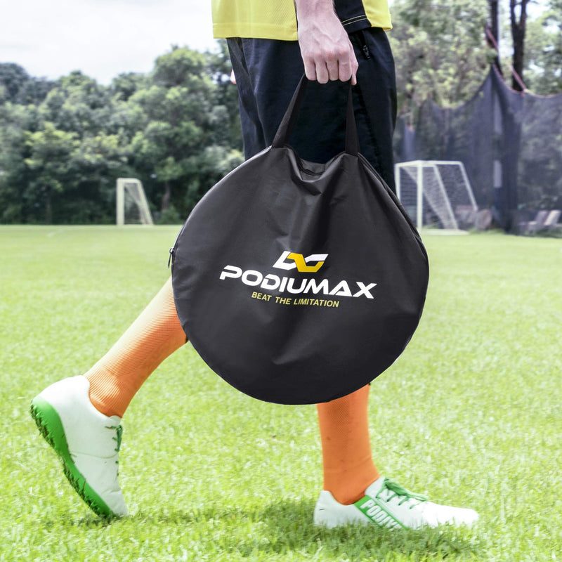 PodiuMax Top Bins Soccer Target Goal, Easy to Attach and Detach to The Goal, Set of 2, for Shooting Accuracy Training Lite - BeesActive Australia