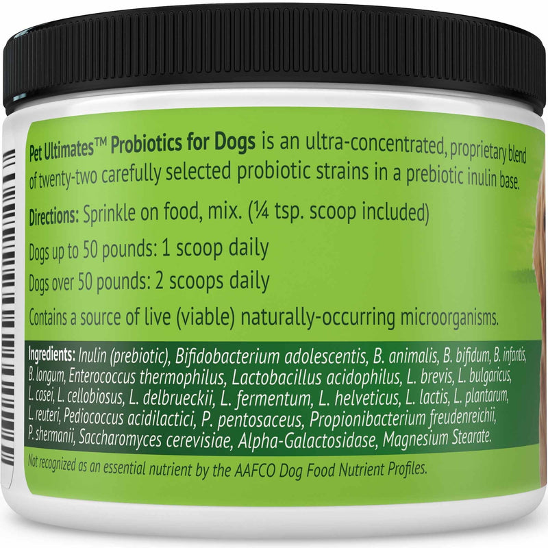 Pet Ultimates Probiotics for Dogs, 137 grams - BeesActive Australia