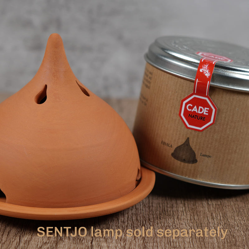 SENTJO Premium 100% Natural Handmade Cade Incense Powder, Sustainably Harvested, Made in France 3.2oz, Wood Powder Smudging, Aromatherapy, Organic Incense, (Natural Cade) Natural Cade - BeesActive Australia