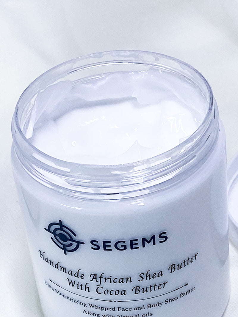 Segems Organic Handmade Whipped Body Butter with Cocoa Butter - BeesActive Australia