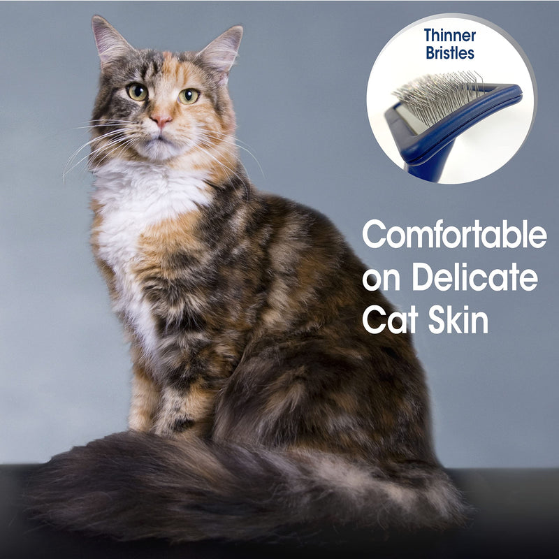 Four Paws Magic Coat Professional Series Comfort-Grip Cat Slicker Brush - BeesActive Australia