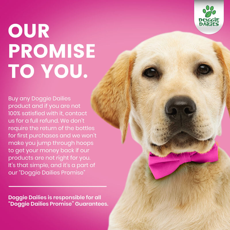 Doggie Dailies Skin & Coat Supplement + Antioxidant Support, 225 Soft Chews, Salmon Oil for Dogs Skin and Coat with Collagen, Omega 3, Krill Oil, Biotin, & Coconut Oil for Dogs - BeesActive Australia