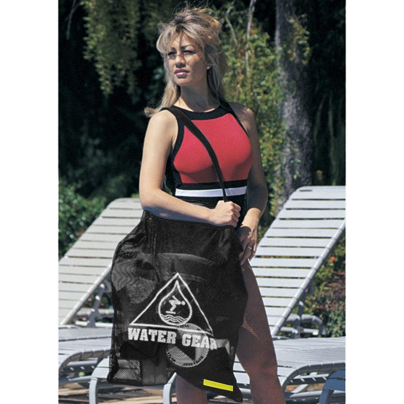 Water Gear Large Mesh Bag - Durable Tote Storage Mesh Bag - with Zipper Great for Sports Equipment and Accessories - For Men and Women - BeesActive Australia