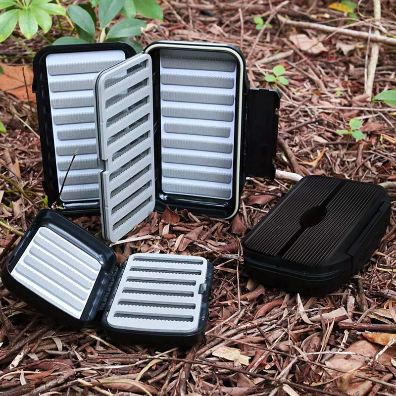 M MAXIMUMCATCH Maxcatch Waterproof Fly Box For Fly Fishing Streamer Flies Swing Leaf Center - BeesActive Australia