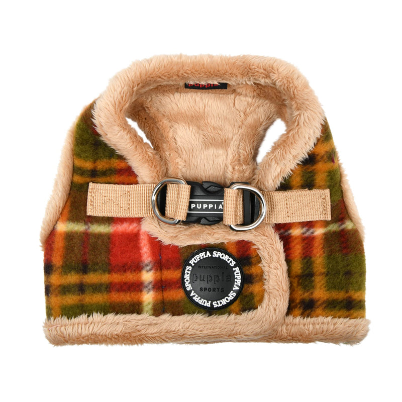 Puppia Winter Dog Harness Vest Step in No Pull Cold Weather No Choke Warm Fleece Walking Training for Small & Medium Dog BEIGE _NORMAN Large - BeesActive Australia