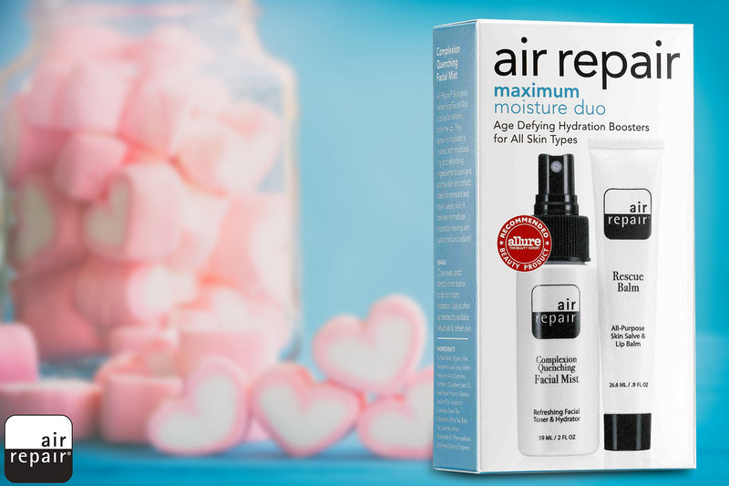 Air Repair Skincare – Maximum Moisture Duo – Facial Mist and Rescue Balm - BeesActive Australia