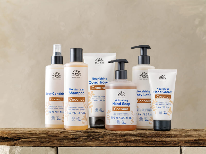 Urtekram Hand Wash - All skin types - Coconut - 300 ml, Vegan, Organic, Natural Origin 300 ml (Pack of 1) - BeesActive Australia