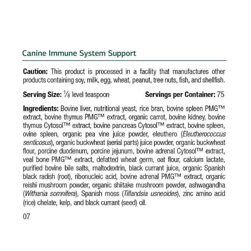 Standard Process - Puppy Pack - New Pet Supplement Kit Includes Canine Whole Body Support and Canine Immune System Support - BeesActive Australia