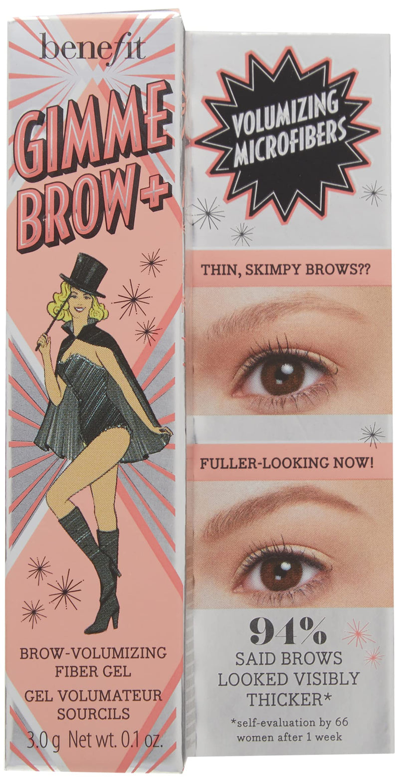 Benefit Gimme Brow+ Volumizing Fiber Gel, 3 Medium Neutral Light Brown, 0.05 Fl Oz - BeesActive Australia