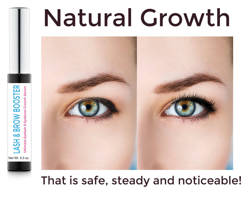 Eyelash & Brow Booster Eyelash Growth Serum for Long, Luscious Lashes and Eyebrows - BeesActive Australia