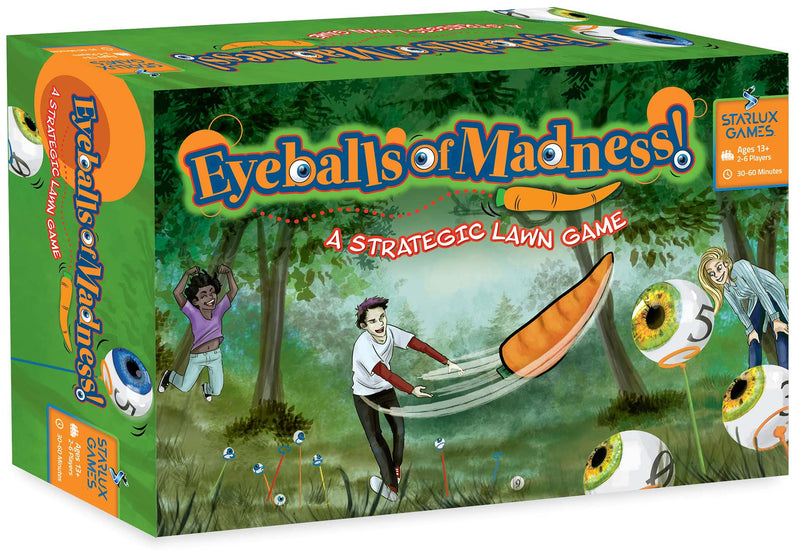 Eyeballs of Madness: A Strategic Lawn Game for Adults and Kids | Compare to Cornhole, Horseshoes, Bean Bag Toss, Ring Toss Game | Outdoor Games That Make You Think - BeesActive Australia