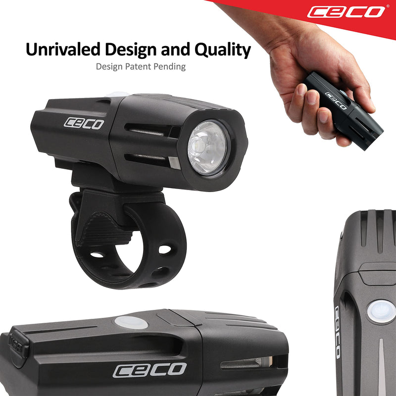 CECO-USA: 1,000 Lumen USB Rechargeable Bike Light  Tough & Durable IP67 Waterproof & FL-1 Impact Resistant Super Bright Model F1000 Bicycle Headlight  For Commuters, Road Cyclists & Mountain Bikers - BeesActive Australia