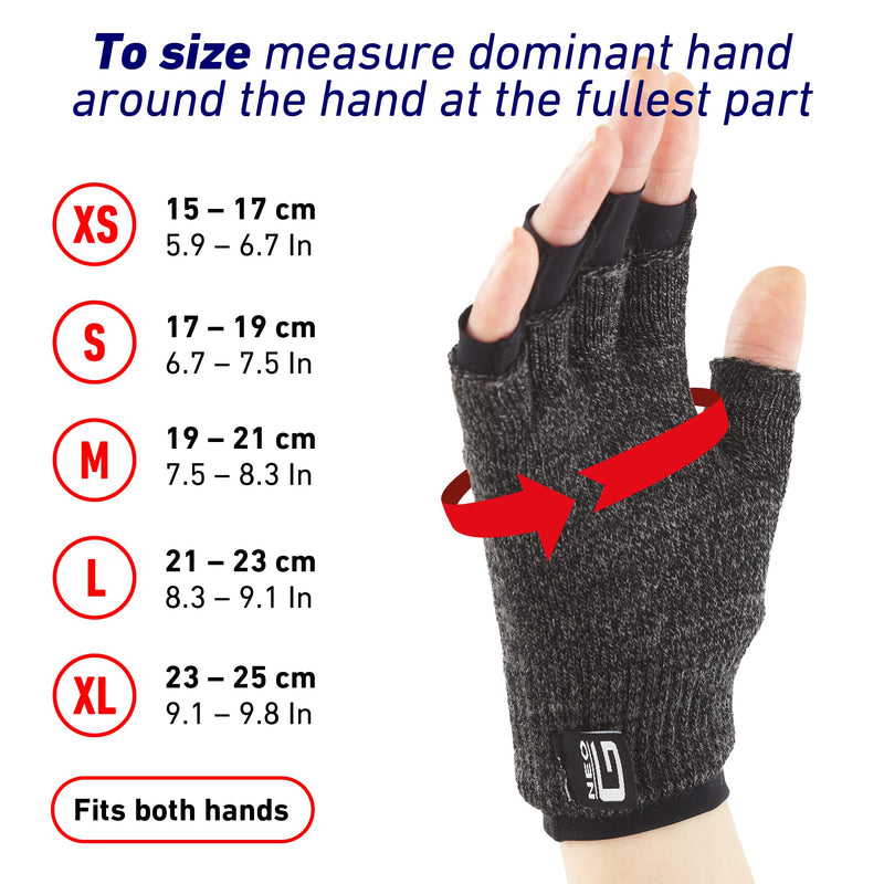 Neo-G Arthritis Gloves – Compression Gloves for Arthritis, RSI, Joint Pain - Dual Layer System for Optimum Mobility, Flexibility, Warmth and Comfort - Class 1 Medical Grade - 1 Pair – M Medium: 19 - 21 cm / 7.5 - 8.3 In - BeesActive Australia
