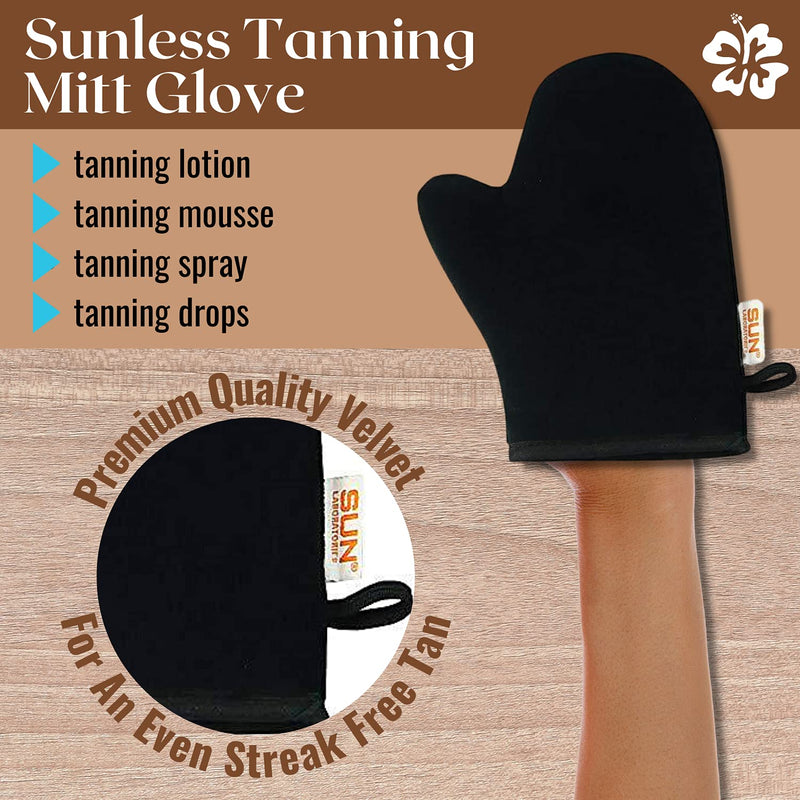 Sun Labs Self Tanning Mitt Applicator - 1 Sunless Tanning Mitt for Sun Tanning Lotion 1 Tanning Mitt - BeesActive Australia