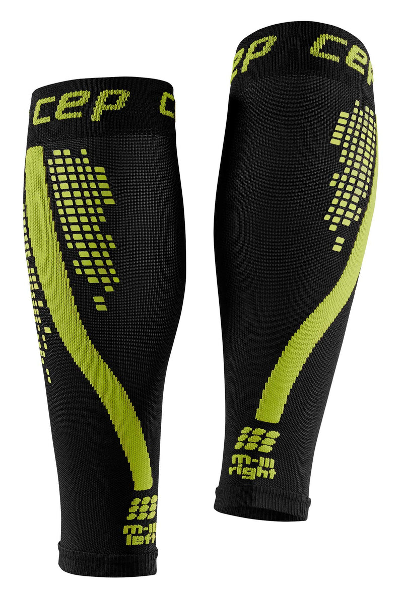 CEP - NIGHTTECH CALF SLEEVES REDESIGN for women | Reflective calf sleeves in green | size II - BeesActive Australia