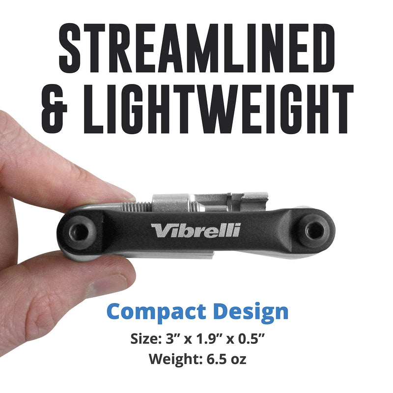 Vibrelli Bike Multi Tool - Performance Bicycle Multitool 19 Tools - BeesActive Australia