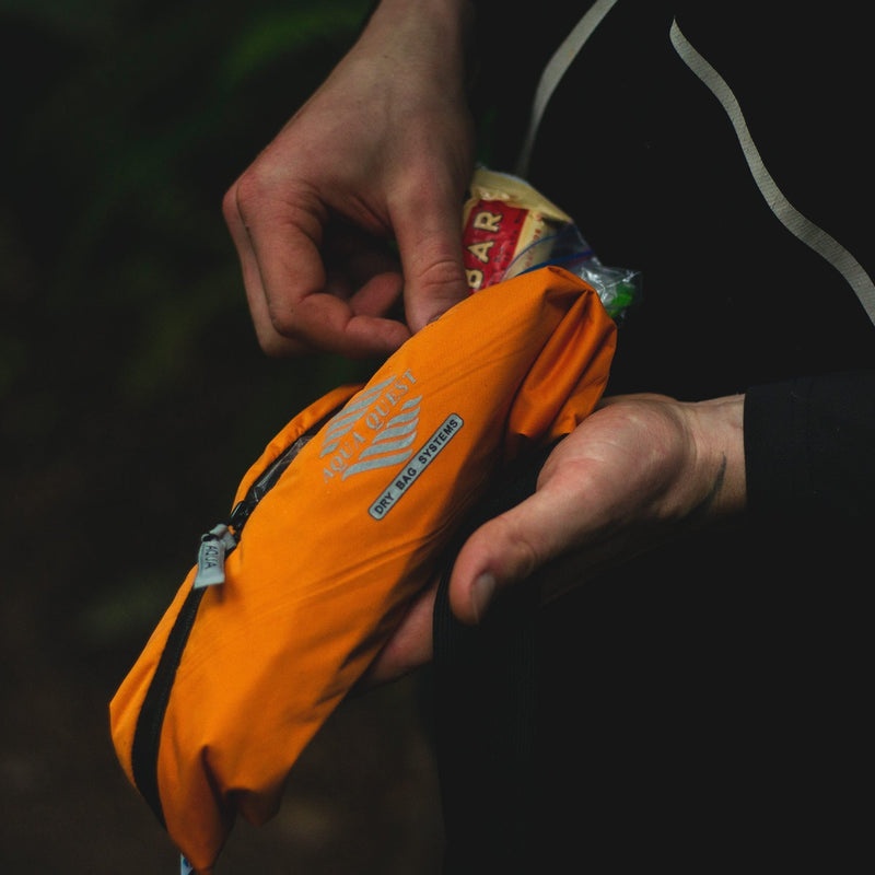 Aqua Quest Kona Running Belt - Water Resistant Zipper Pouch - Comfortable, Adjustable, Lightweight - Waist Pack for Phone, Money, Keys - Black, Orange, or Pink - BeesActive Australia