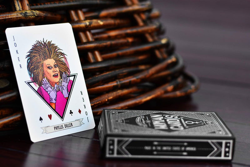 [AUSTRALIA] - The Woman Cards - Premium Illustrated Feminist Playing Cards - Features Powerful Women - 1 Deck - Made in The USA Classic 