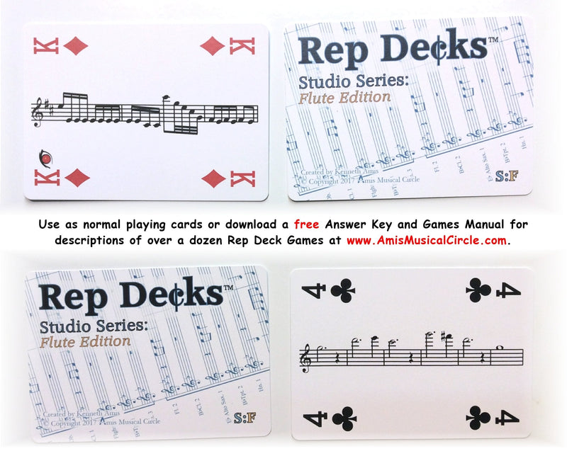 Rep Decks - Studio Series: Flute Edition - BeesActive Australia