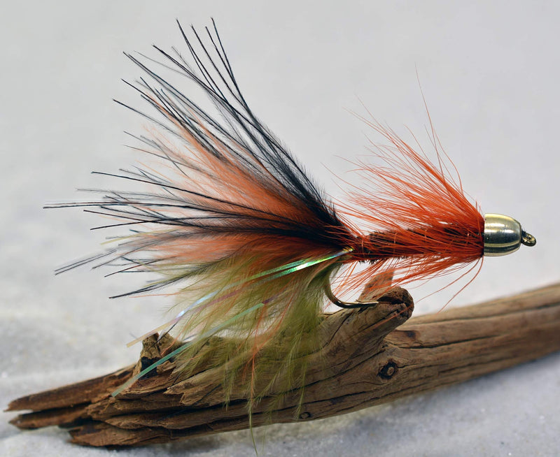 Thin Mint Streamer Fly Fishing Flies | Cone Head | Weighted | Mustad Signature Hooks - 12 Flies in Hook #6, #8, #10 or #12 | Trout Streamer Hook #12 - BeesActive Australia