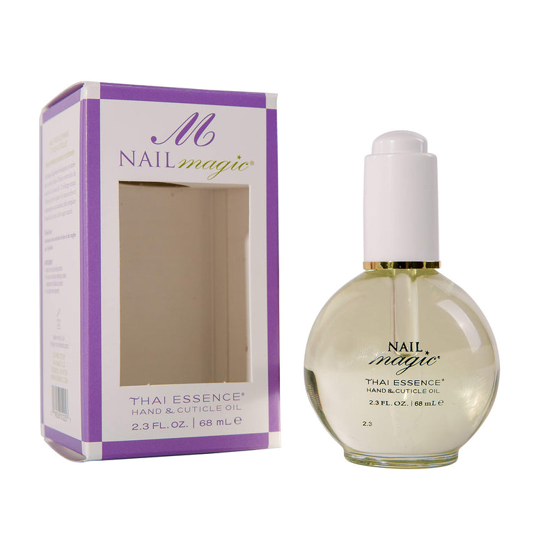 Nail Magic - THAI ESSENCE, Hand & Cuticle Oil, 2.3 Fl Oz, All-Natural & Organic Lavender & Lemongrass Essential Oils, Aids In Healing Dry Damaged Cuticles & Hands, 60 Years of Superior Results - BeesActive Australia