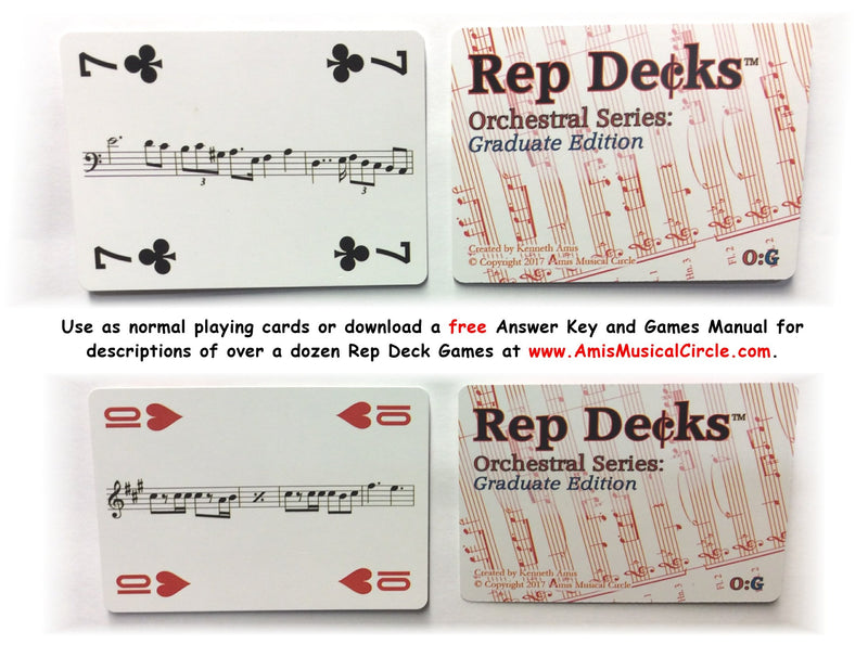 [AUSTRALIA] - Rep Decks - Orchestral Series: Bundled Starter Edition, Undergraduate Edition and Graduate Edition 