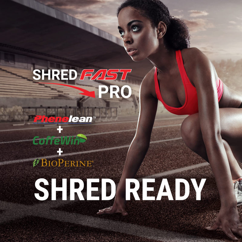Shredfast Pro - Advanced Thermogenic Supplement with Phenelean™ - Fast Acting for Women & Men - 60 Capsules - 30 Days Supply - Keto, Vegetarians & Vegan Friendly. - BeesActive Australia
