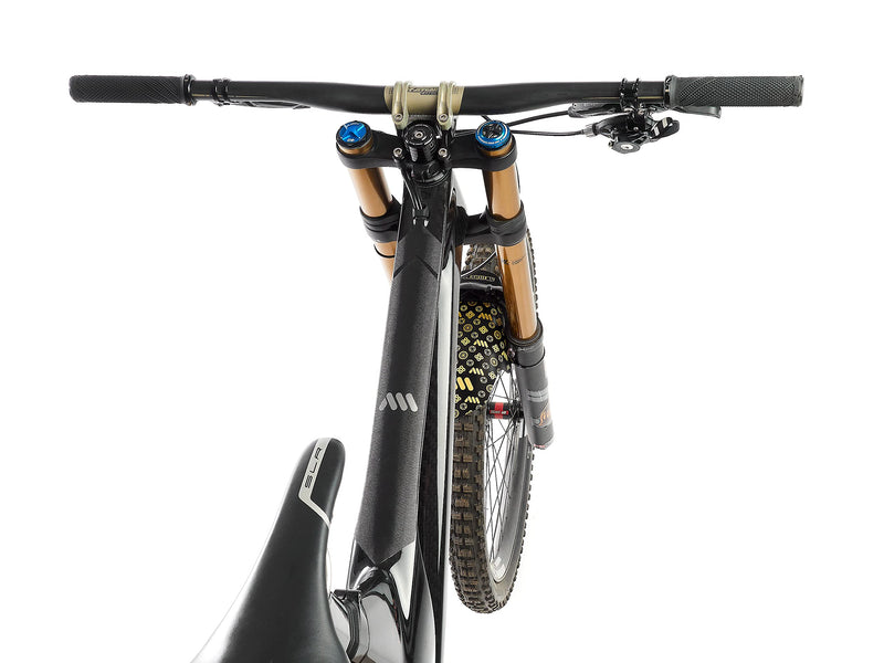 All Mountain Style AMS High Impact Frame Guard Extra Solid Protects your bike from scratches and dings Black/Silver - BeesActive Australia