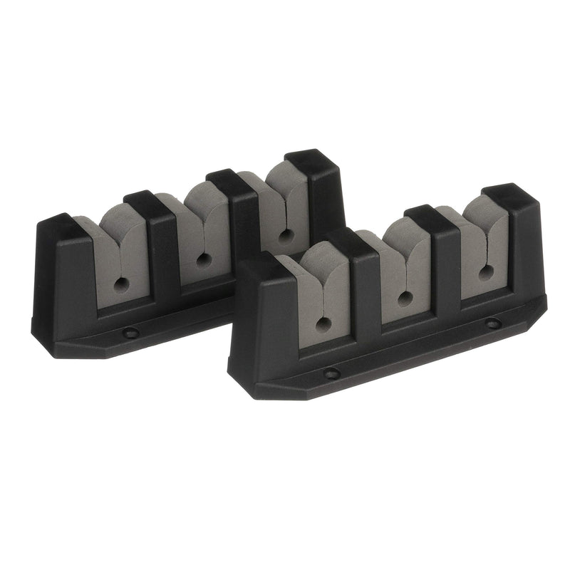 [AUSTRALIA] - Seachoice 89501 3-Rod Storage Holder Black ABS Plastic, One Size 