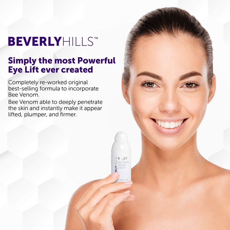 Beverly Hills V-Lift Instant Eye Lift and Eye Tuck Bee Venom Serum for Treating Puffy Eyes, Dark Circles, and Wrinkles - BeesActive Australia