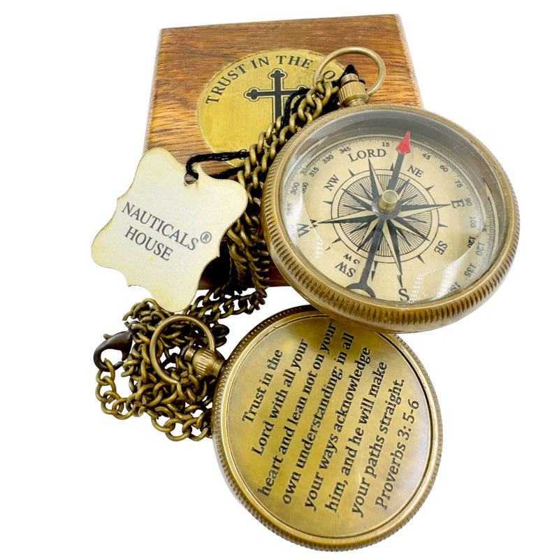 NAUTICALS HOUSE Religious Gift, God’s Compass, My Soul, My Treasure, My Today, My Tomorrow, Christian Gifts for Men, Catholic Gifts, My Forever, Confirmation Gift Ideas, Baptism Gifts. - BeesActive Australia