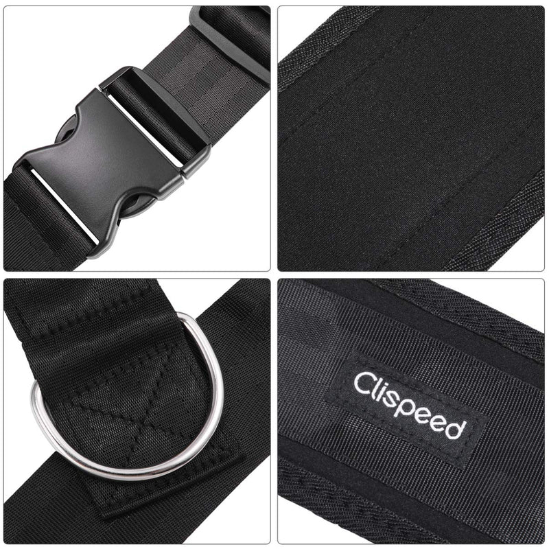 CLISPEED Fitness Sled Harness Workout Harness Exercise Speed Trainer with Pull Strap for Resistance Training - BeesActive Australia