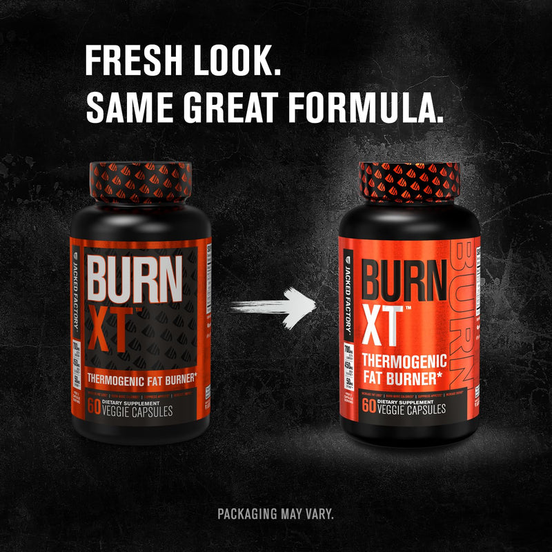 Burn-XT Clinically Studied Fat Burner & Weight Loss Supplement - Appetite Suppressant & Energy Booster - Fat Burning Acetyl L-Carnitine, Green Tea Extract, & More - 60 Natural Diet Pills 60 Count (Pack of 1) - BeesActive Australia
