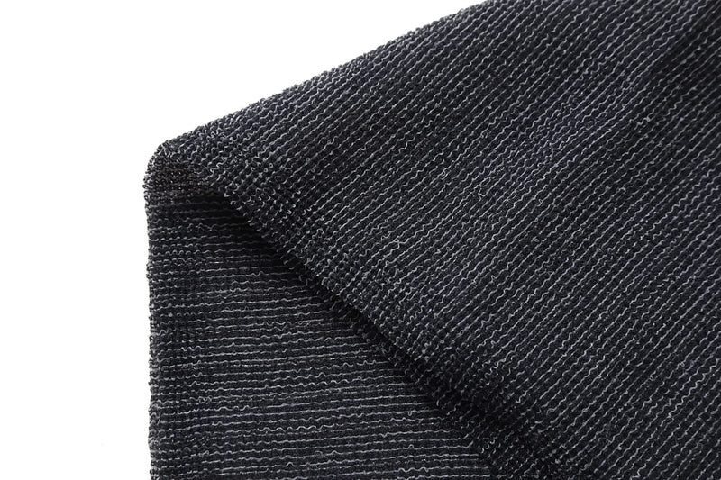 Extra Rough, Exfoliating Washcloth [Made in Japan] Exfoliating Towel Special Texture Makes Fluffy Foam Lather, Back Scrubber, Dead Skin Cell Remover [Loofah for Women and Men] (Gray) Gray - BeesActive Australia