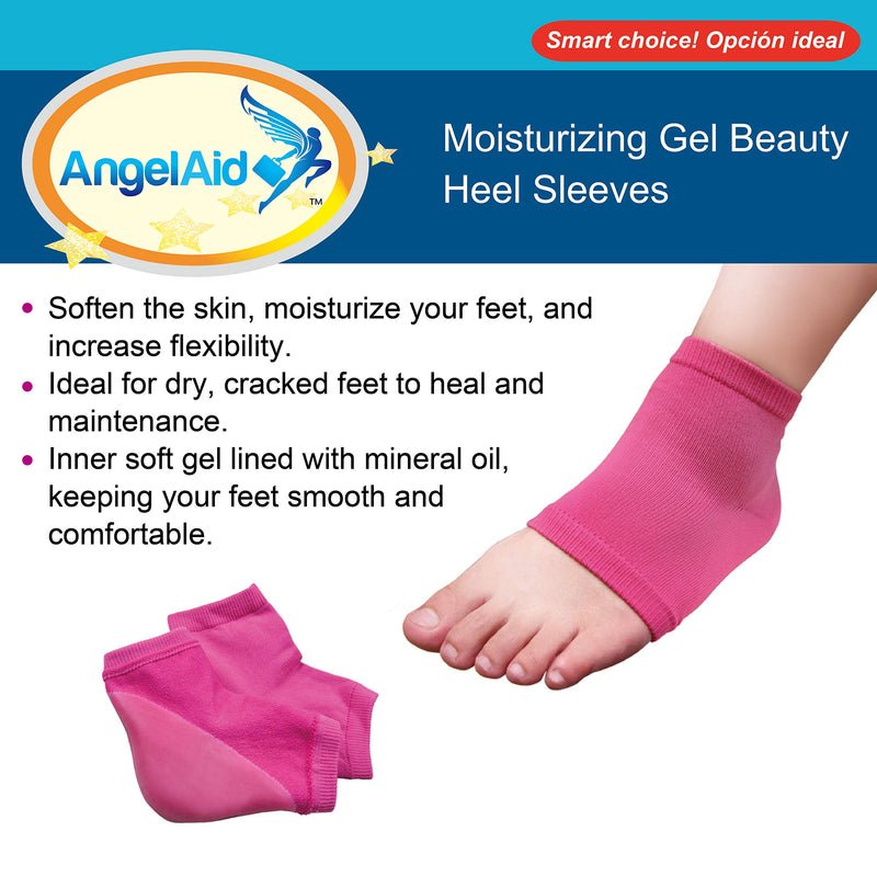Angelaid Moisturizing Beauty Gel Heel Sleeves - BeesActive Australia